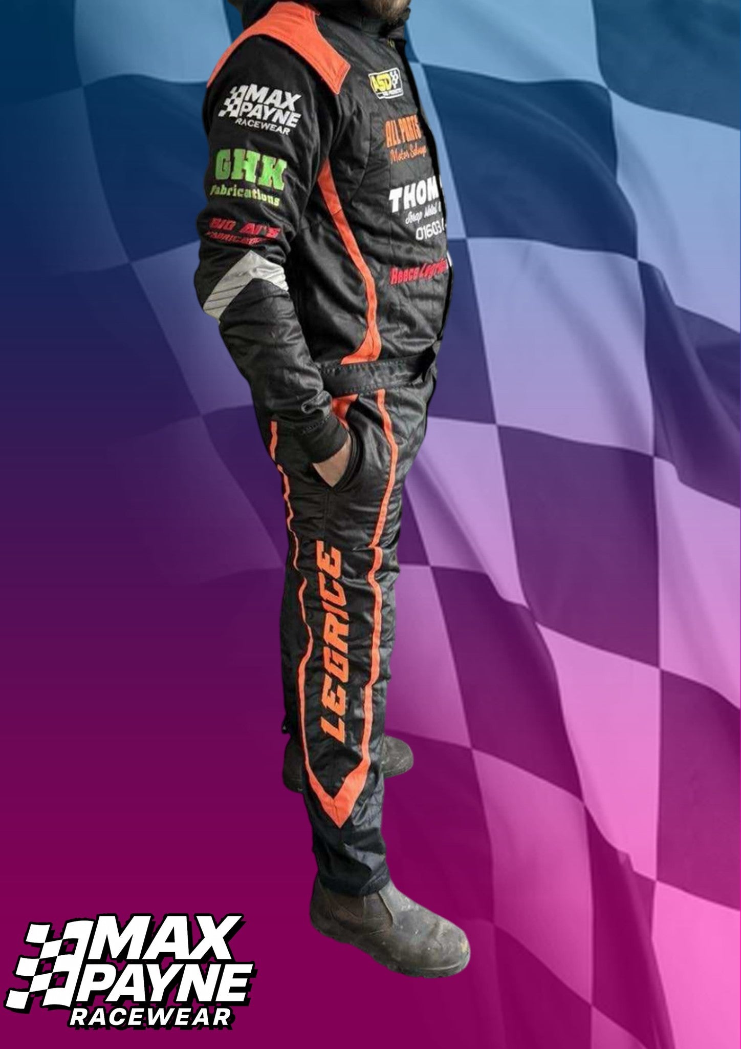Custom SFI Approved Race Suit
